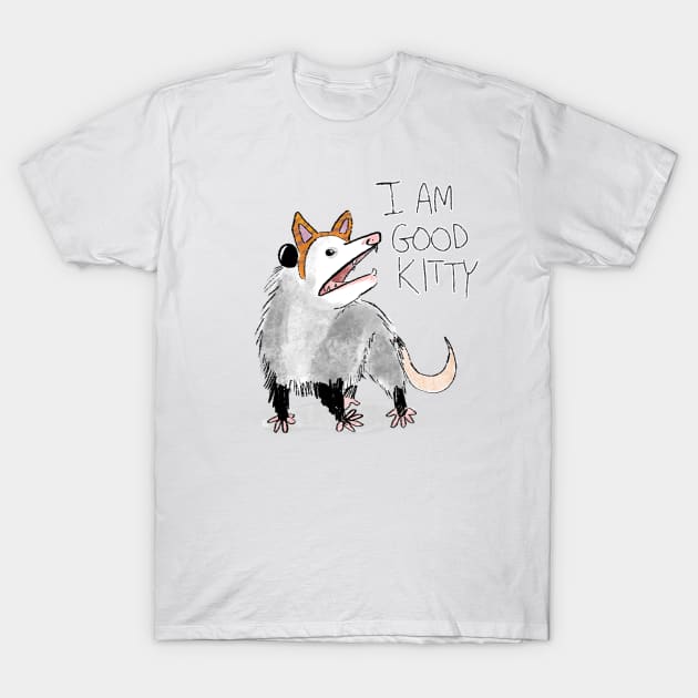 I AM GOOD KITTY T-Shirt by Hillopurkki